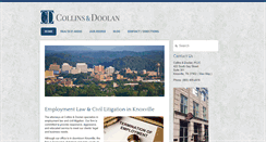 Desktop Screenshot of collinsdoolan.com